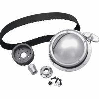 Remdriftkit Shorty Ribbad Svart BELT DRIVES LTD.