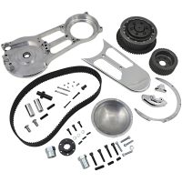Remdrivkit 2" Krom/polerad BELT DRIVES LTD.