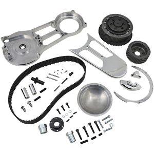 Remdrivkit 2" Krom/polerad BELT DRIVES LTD.