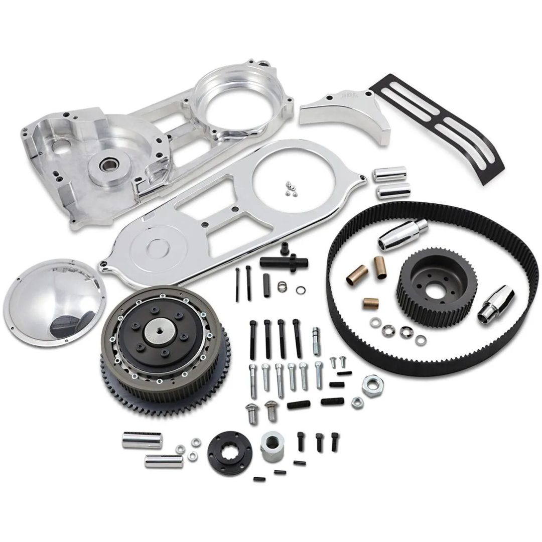 Remdrivningskit 2 Polerad BELT DRIVES LTD.