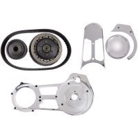 Remdrivningskit Open 75 mm Silver BELT DRIVES LTD.