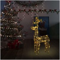 Ren juldekoration 90 LED akryl vidaXL
