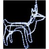 Renfigur 2 st ljusslinga kallvit 60x30x60 cm vidaXL – miniatyr 6