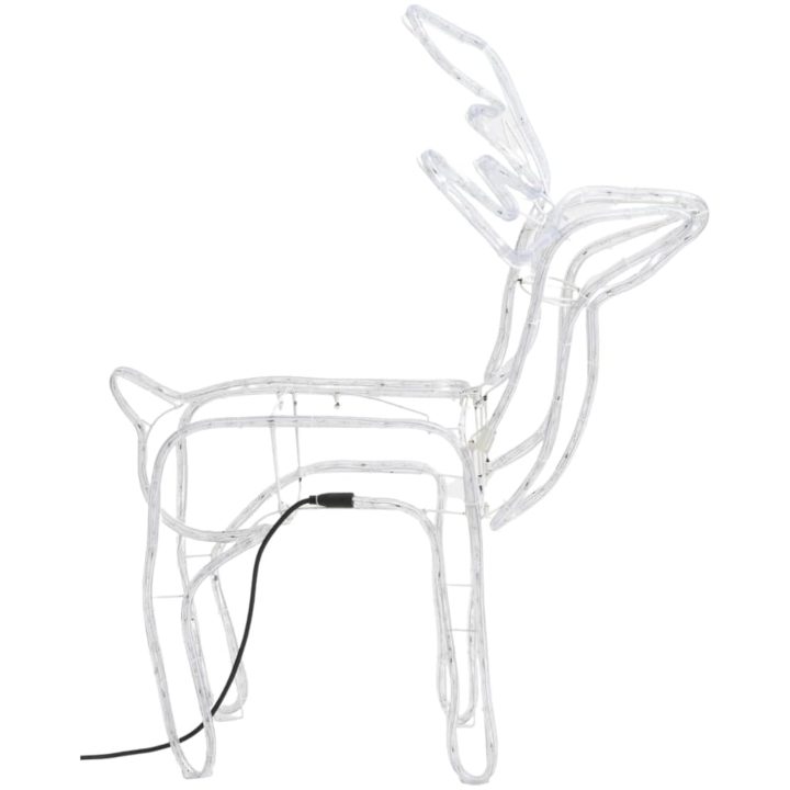 Renfigur 2 st ljusslinga med kallvit 76x42x87 cm vidaXL – bild 3
