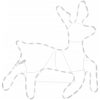 Renfigur 2 st ljusslinga med LED varmvit 57x55x4,5 cm vidaXL – miniatyr 3