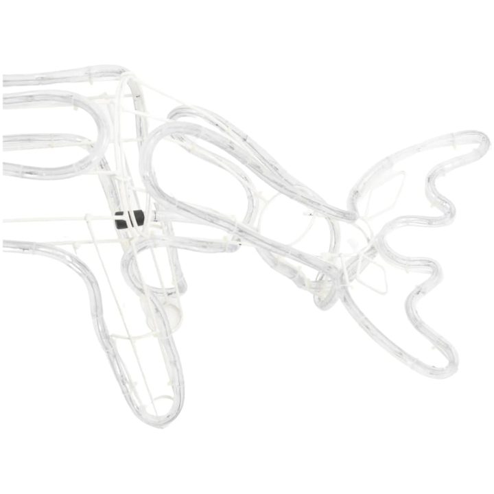 Renfigur 2 st ljusslinga med varmvit 73x31x45 cm vidaXL – bild 4