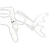 Renfigur 3 st ljusslinga med kallvit 73x31x45 cm vidaXL – miniatyr 4