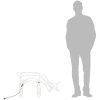 Renfigur 3 st ljusslinga med varmvit 73x31x45 cm vidaXL – miniatyr 6