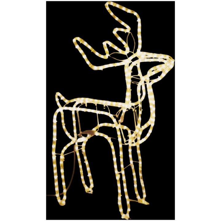 Renfigur 3 st ljusslinga med varmvit 76x42x87 cm vidaXL – bild 6