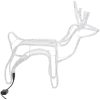 Renfigur 3 st ljusslinga varmvit 60x30x60 cm vidaXL – miniatyr 4