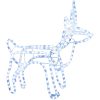 Renfigur ljusslinga kallvit 60x30x60 cm vidaXL – miniatyr 2