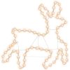Renfigur ljusslinga med 72 LED varmvit 57x55x4,5 cm vidaXL – miniatyr 2