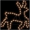 Renfigur ljusslinga med 72 LED varmvit 57x55x4,5 cm vidaXL – miniatyr 3