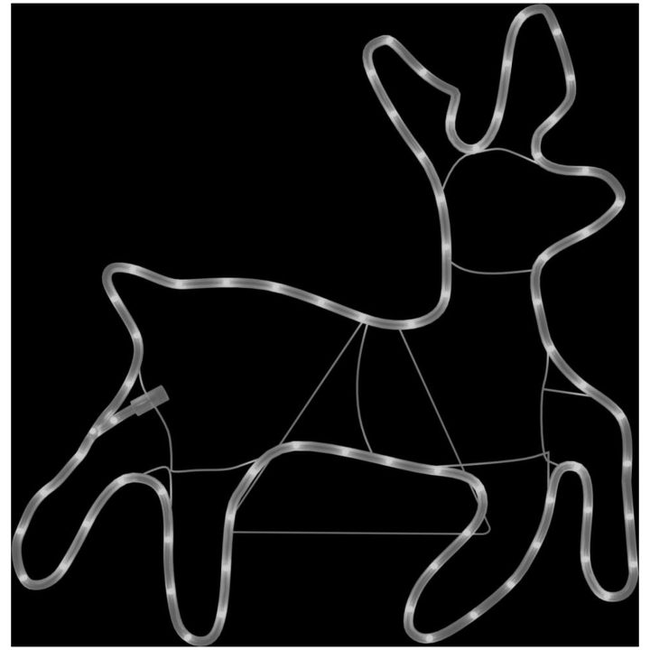 Renfigur ljusslinga med 72 LED varmvit 57x55x4,5 cm vidaXL – bild 4
