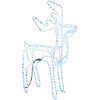 Renfigur ljusslinga med kallvit 76x42x87 cm vidaXL – miniatyr 2