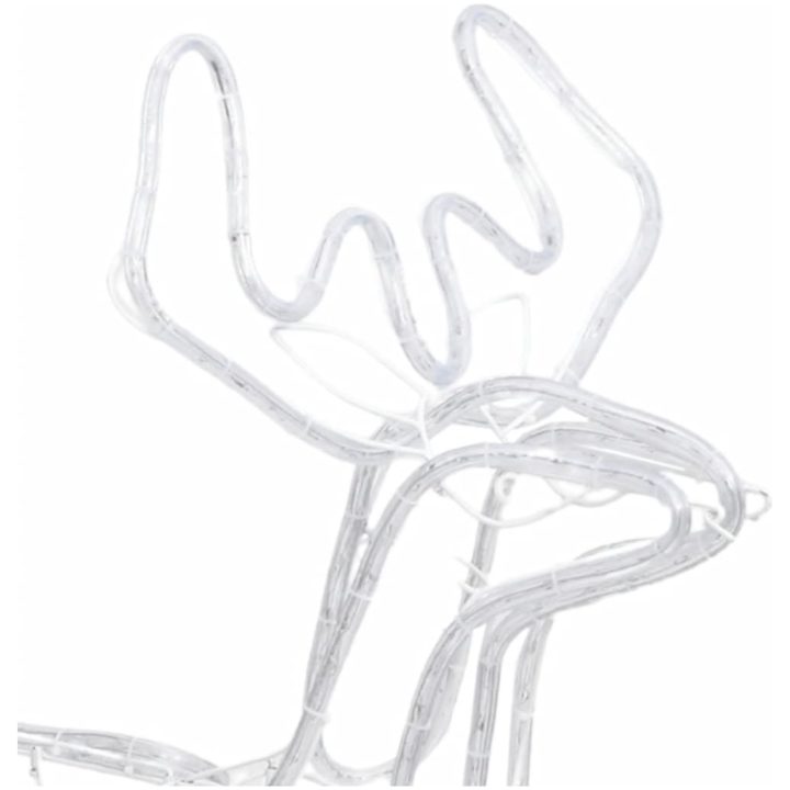 Renfigur ljusslinga med kallvit 76x42x87 cm vidaXL – bild 6