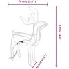 Renfigur ljusslinga med kallvit 76x42x87 cm vidaXL – miniatyr 8