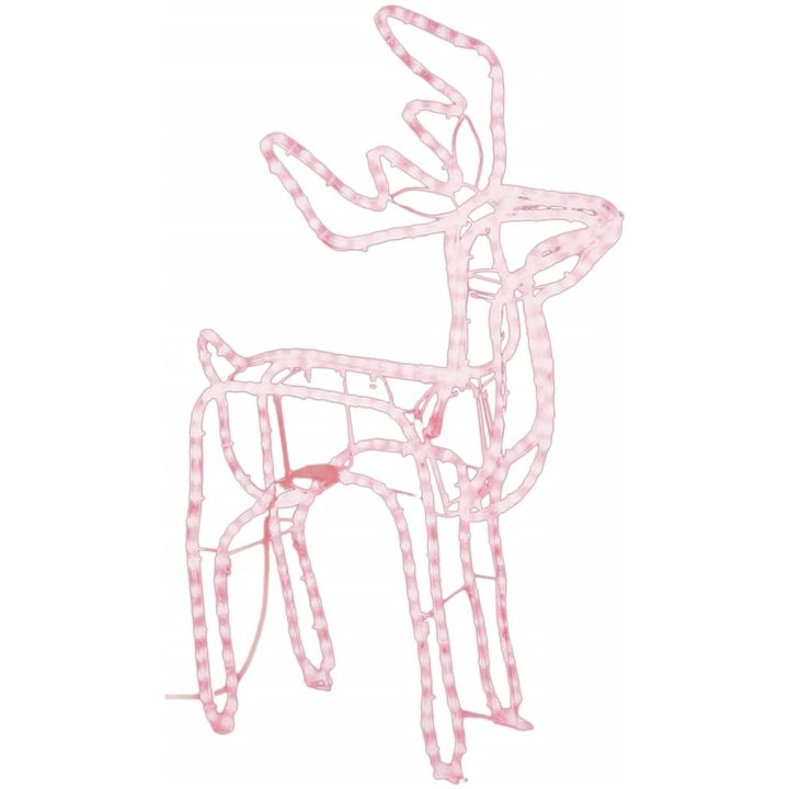 Renfigur ljusslinga med varmvit 76x42x87 cm vidaXL – bild 2
