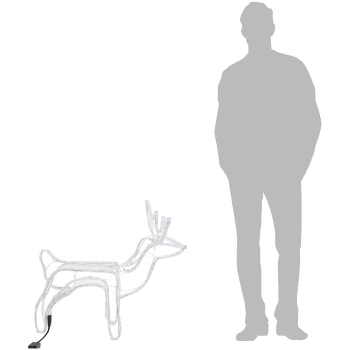 Renfigur ljusslinga varmvit 60x30x60 cm vidaXL – bild 7