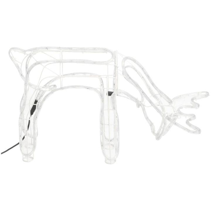 Renfigurer 2 st kallvit 73x31x45 cm vidaXL – bild 3