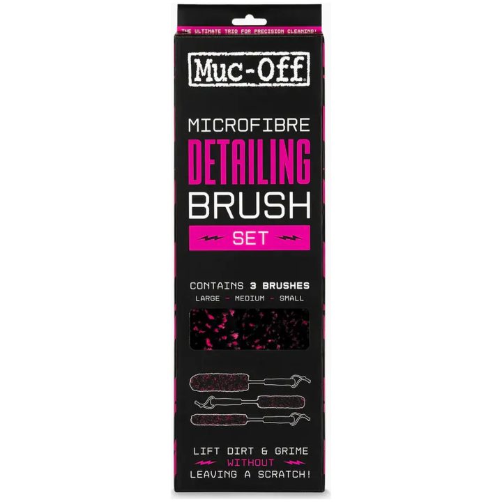 Rengöringsborstar Premium Rosa 3-pack MUC-OFF – bild 9