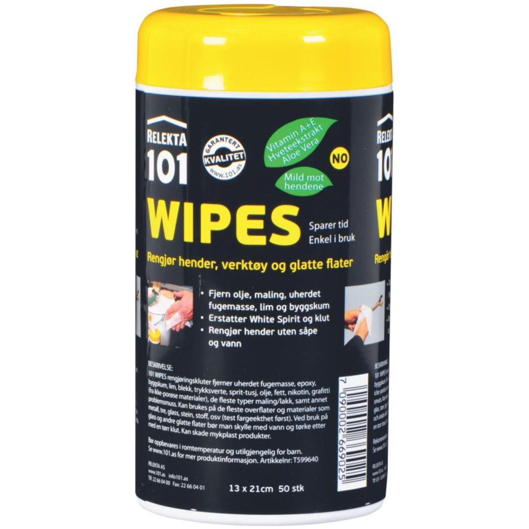 Rengöringsduk Wipes 101 RELEKTA Beteckning: T599640