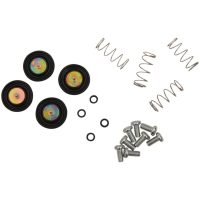Renoveringssats Luftavstängningsventil Svart/silver PARTS UNLIMITED