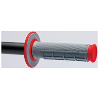 Renthal Grips Duallayer Diamond Half Waffle Röd