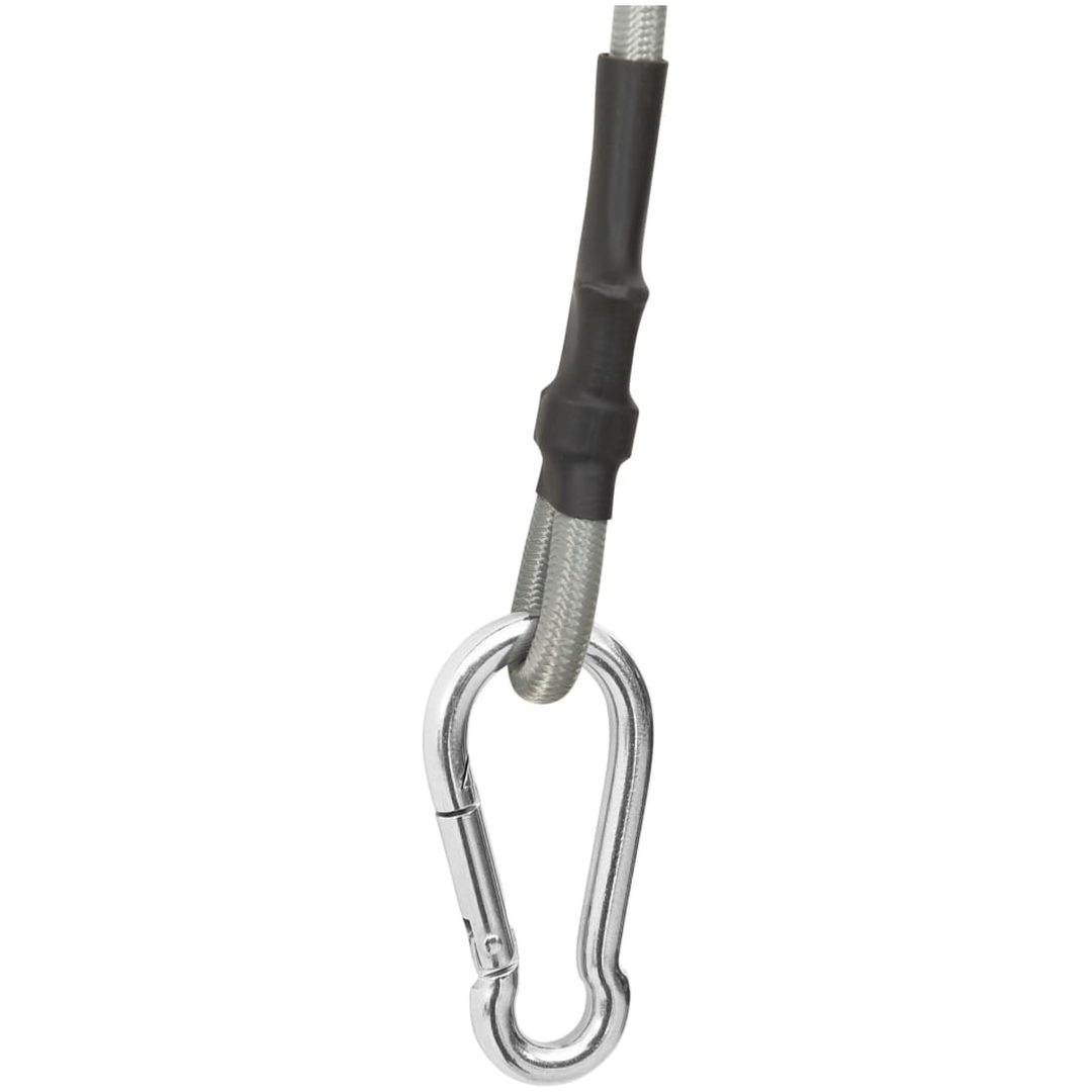 Rep med karbinhake 4 st gummi vidaXL – bild 6