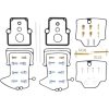 Reparationskit Förgasare PARTS UNLIMITED Renoveringssats – miniatyr 1