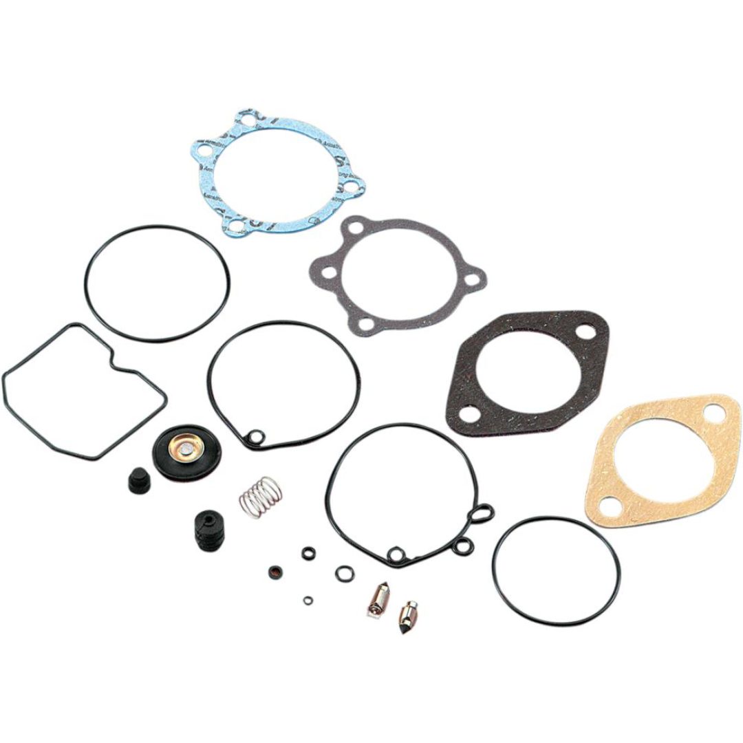 Reparationskit Förgasare Standard Svart/silver DRAG SPECIALTIES CARB REBUILD KT 76-78