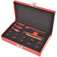 Reparationssats för glödstift 15 delar M10 x 1,0 mm vidaXL
