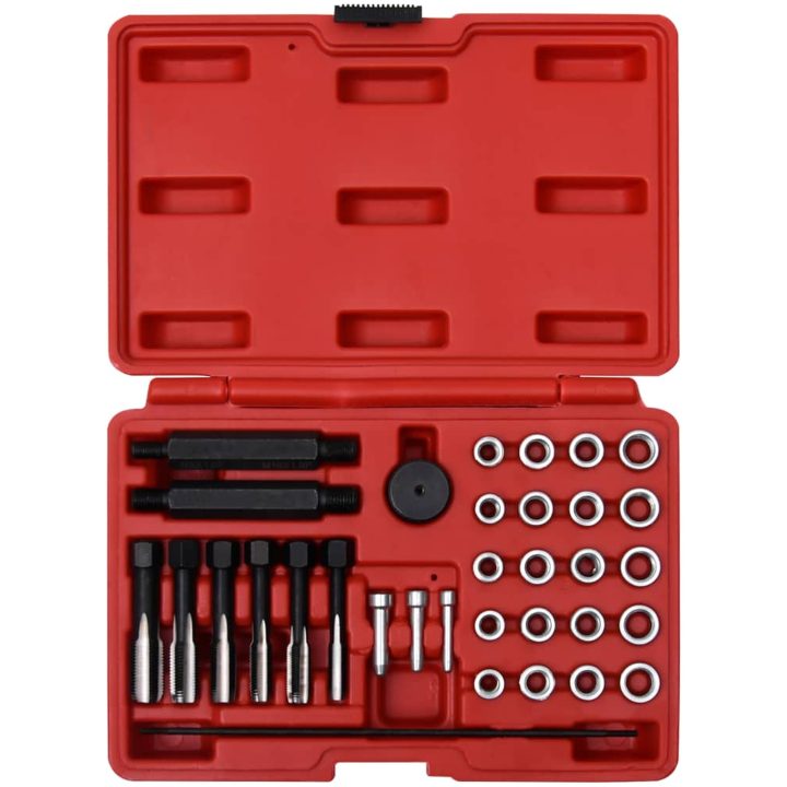 Reparationssats för glödstift 33 delar M8 M10 M12 vidaXL – bild 2
