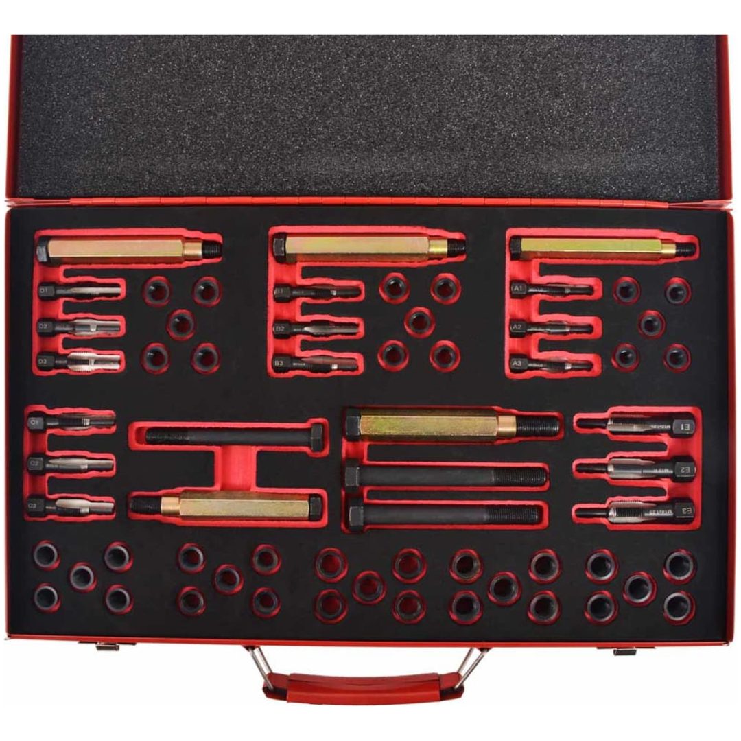 Reparationssats för glödstift 63 delar M8 M9 M10 M12 vidaXL – bild 3