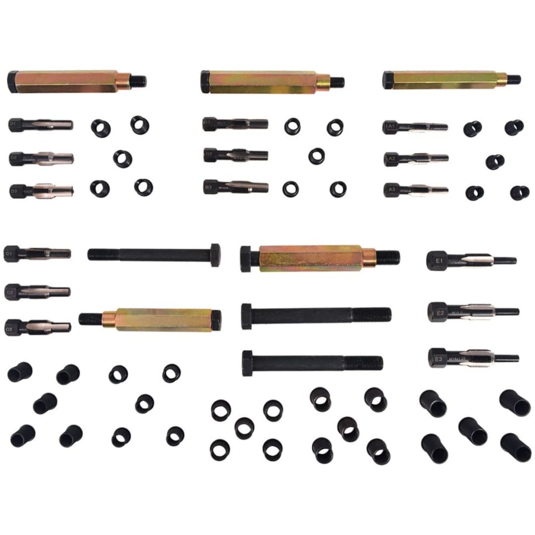 Reparationssats för glödstift 63 delar M8 M9 M10 M12 vidaXL – bild 4