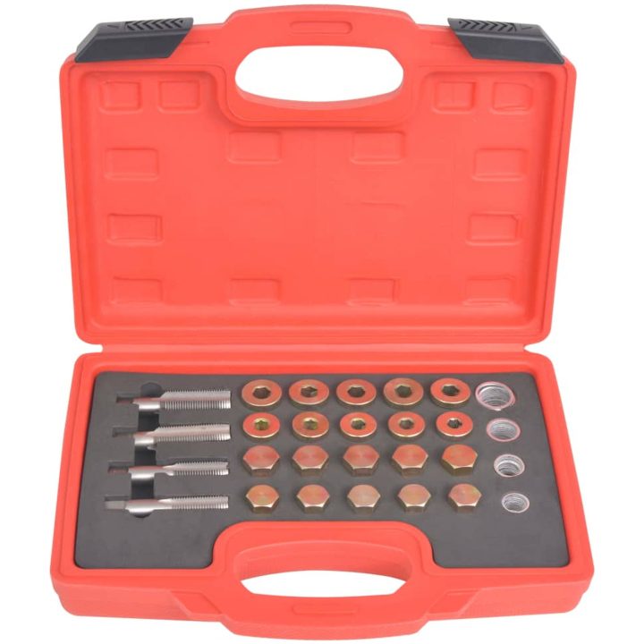 Reparationssats för oljeplugg 64 delar set M13 M15 M17 M20 vidaXL – bild 2