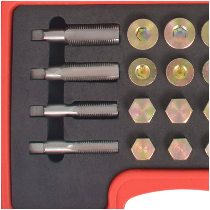 Reparationssats för oljeplugg 64 delar set M13 M15 M17 M20 vidaXL – bild 6