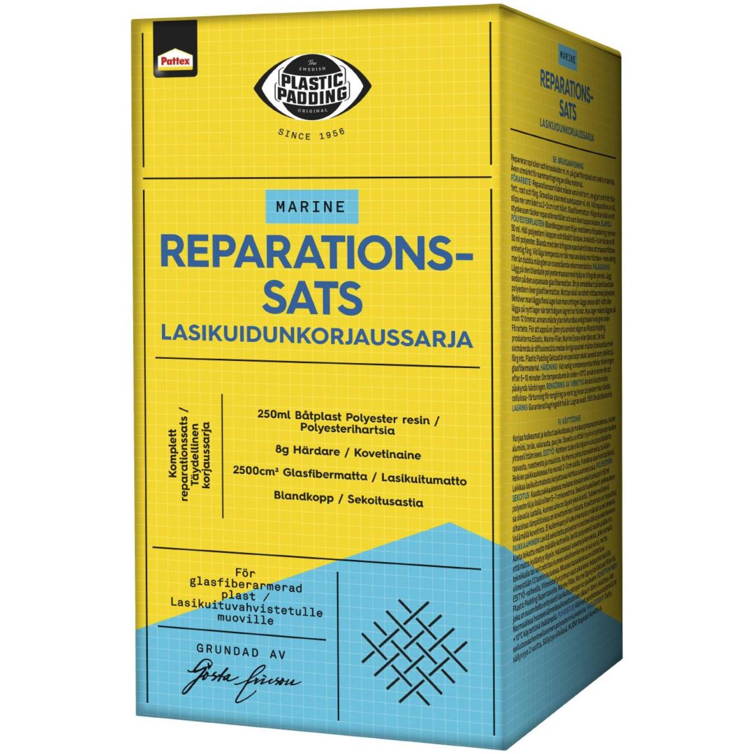 Reparationssats Plast Pp PLASTICP REPARATIONSSATS PLASTBÅT 250ML