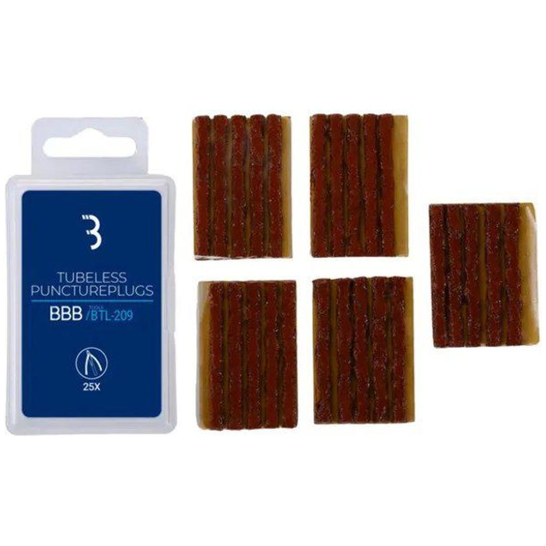 Reparationsset Tubeless PuncturePlugs BBB
