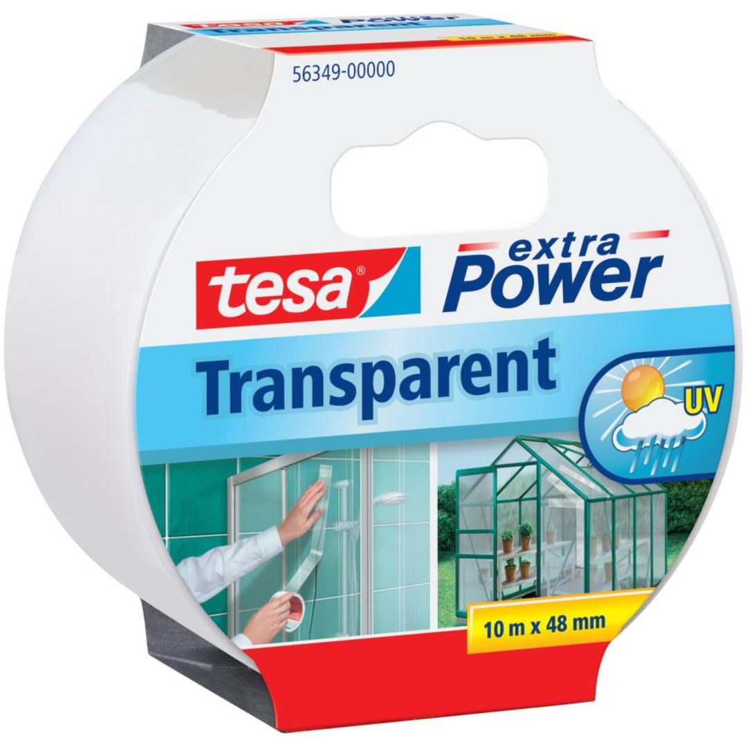 Reparationstejp 48mm 10m Transp Tes TESA L: 10 m