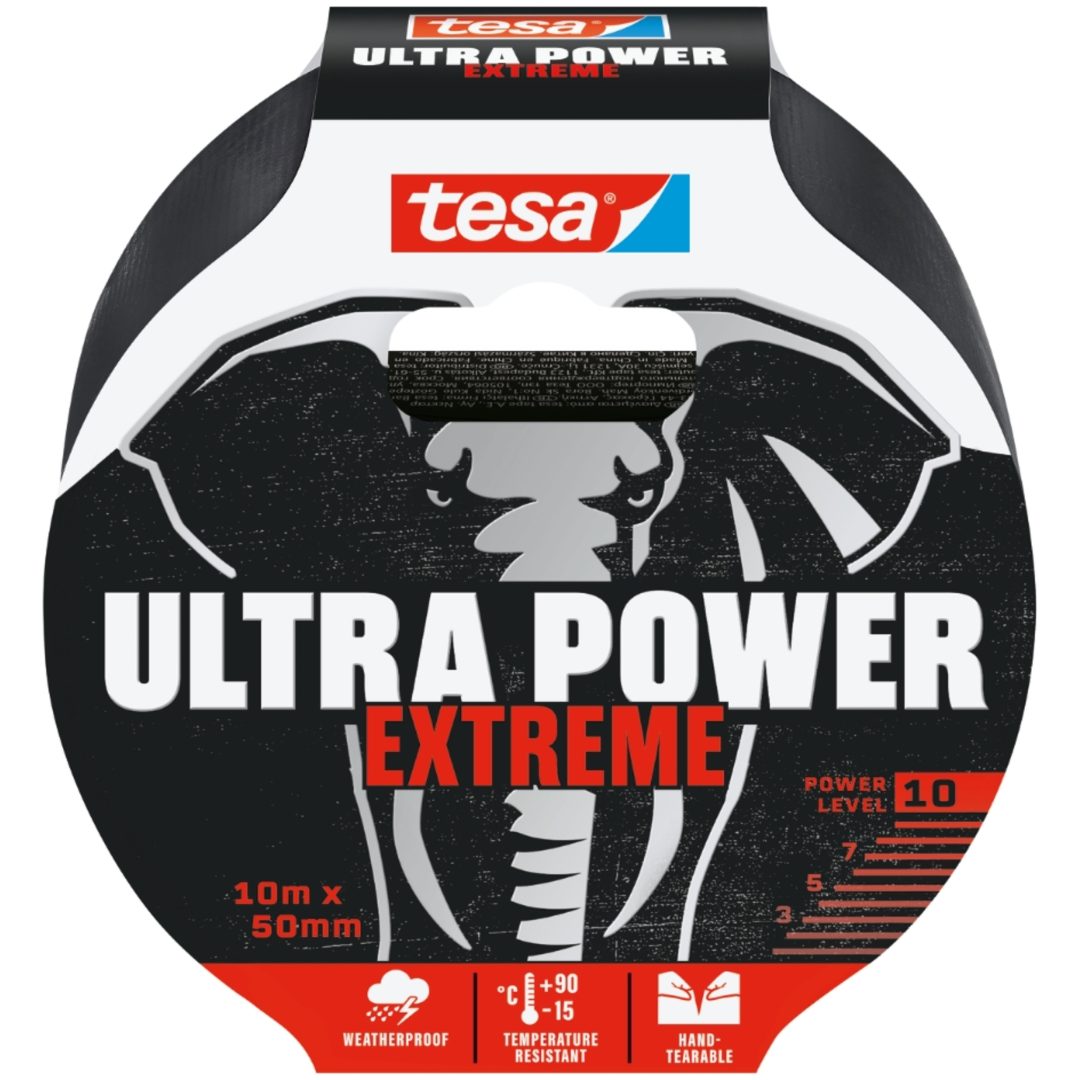 Reparationstejp Svart Extr TESA L: 10 m