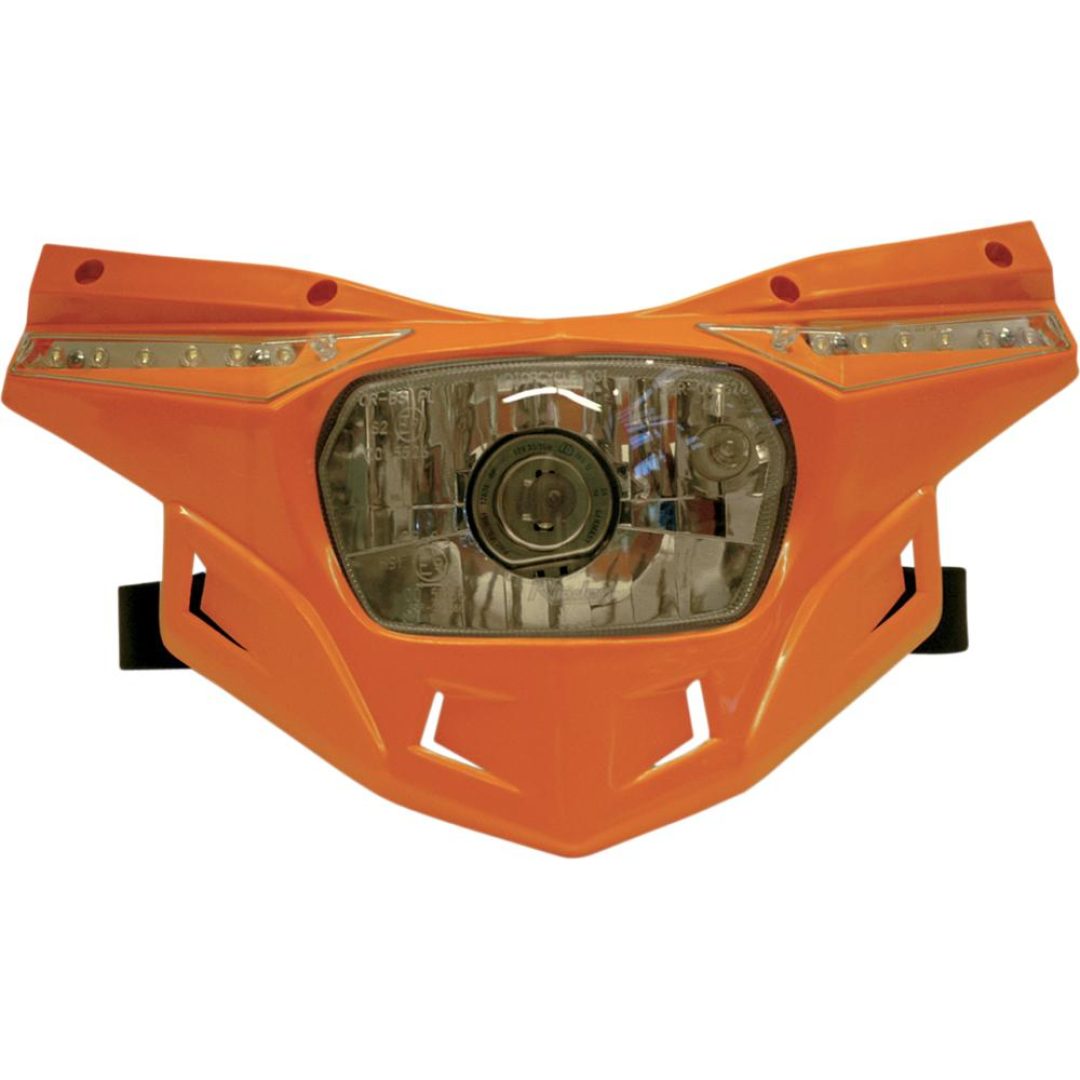 Reservdel Framlampa STEALTH Ersättningsplast Nedre UFO Orange