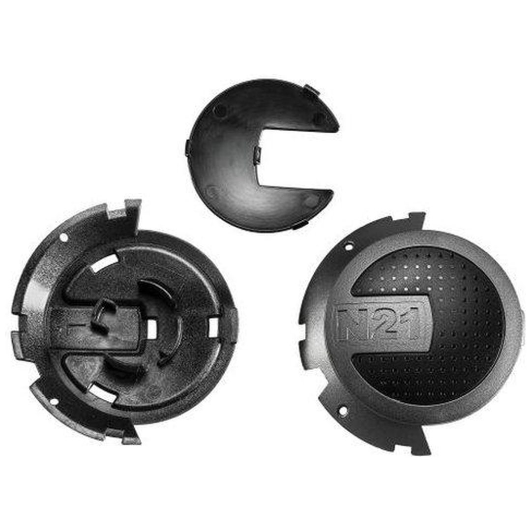 Reservdelssats N21 Dark Inox Flat Black NOLAN