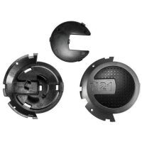 Reservdelssats N21 Dark Inox Flat Black NOLAN