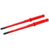 Reservklinga Elskruvmejsel Isolerad 1000V PH 2-Pack BAHCO PH1 x 100 mm – miniatyr 1