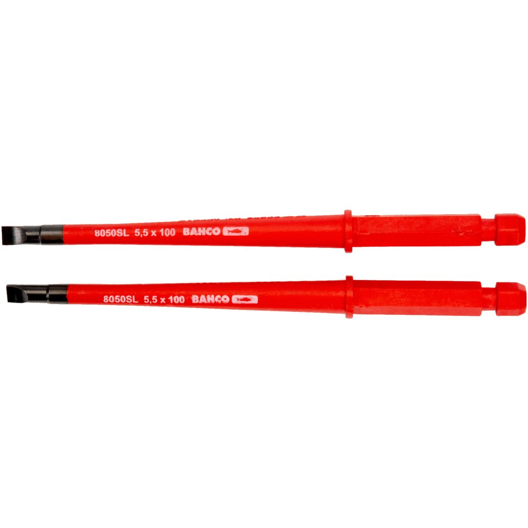 Reservklinga Elskruvmejsel Isolerad 1000V SP 2-Pack BAHCO 0.5 x 3.0 x 100 mm – bild 2