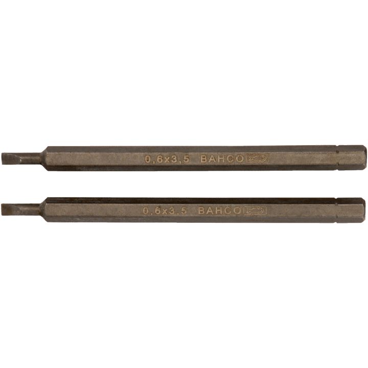 Reservklinga Insexmejsel Ergo INSEX 2-Pack BAHCO 1/4" x 0.5 x 3.0 x 100 mm – bild 2