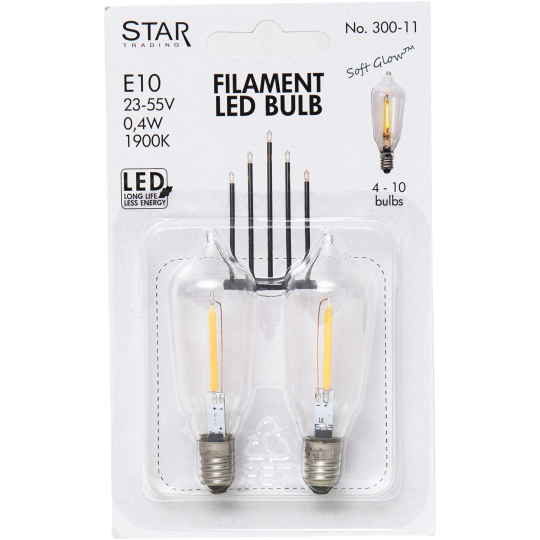 Reservlampa 2-pack Sparebulb Universal LED Star Trading – bild 2