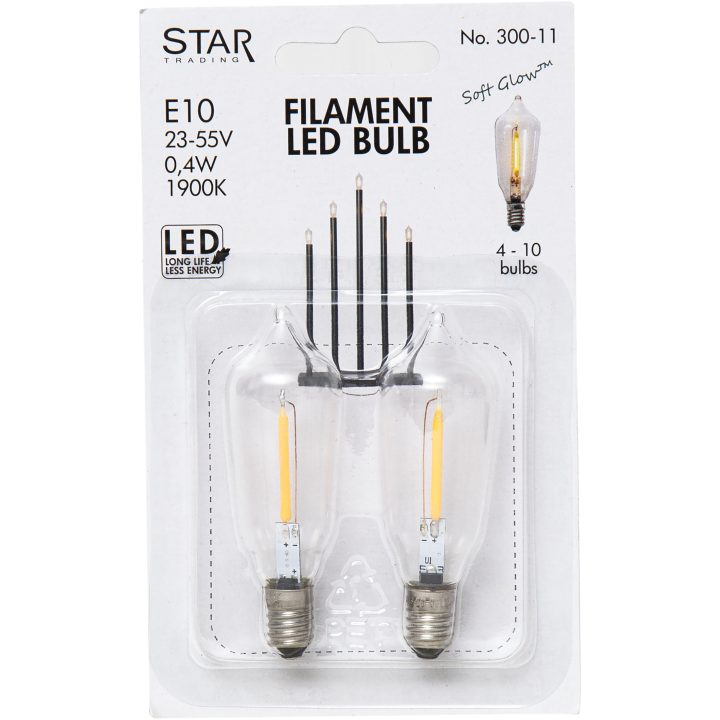 Reservlampa 2-pack Sparebulb Universal LED Star Trading – bild 2