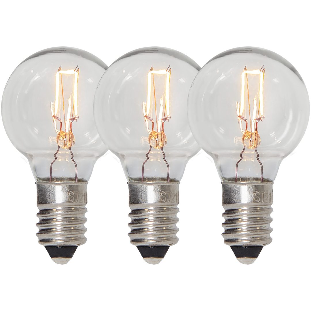 Reservlampa 3-pack Spare Bulb Transparent Star Trading – bild 5